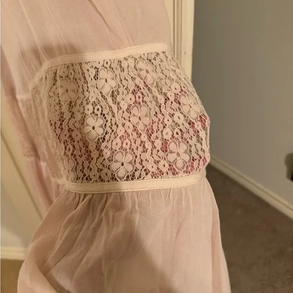 Joyfolie Cream Boho Maxi Dress - Picture 7 of 10